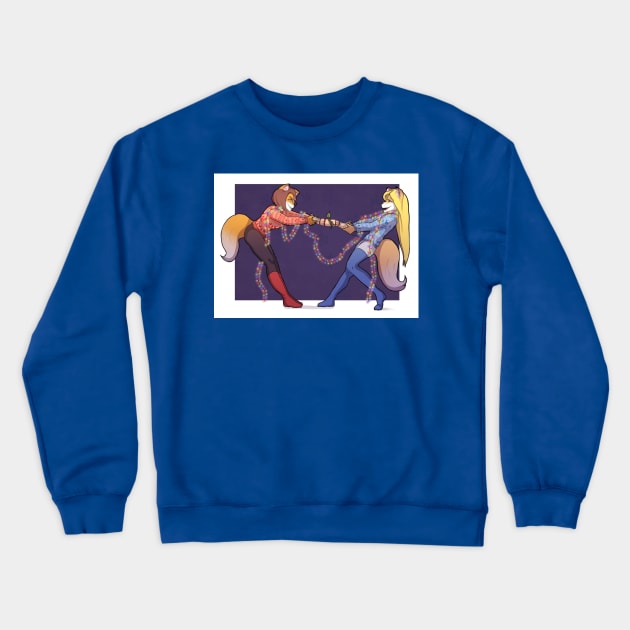 Reynard City Christmas 2021 (Art by Susie Gander) Crewneck Sweatshirt by Reynard City